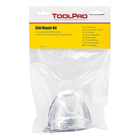 Toolpro K9 Stilt Kit  Heel Brackets TP02459